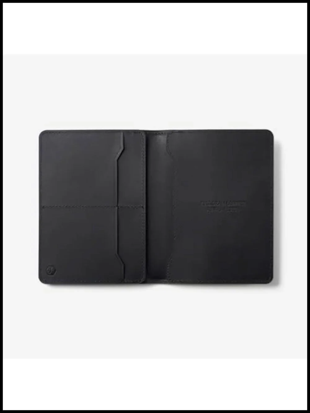 Full Grain Leather Passport Holder RFID Travel Wallet